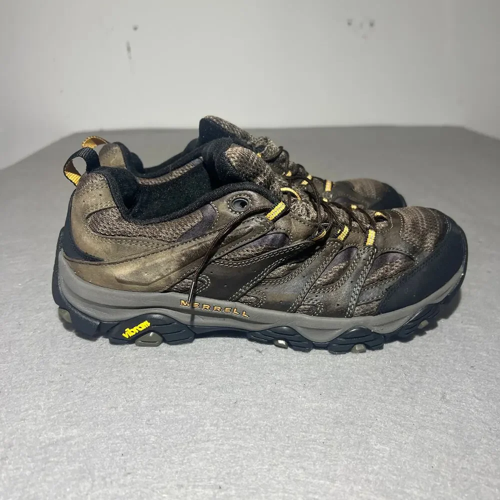 Merrell Moab 3 Walnut Men’s 12 Wide Vibram Hiking Shoes